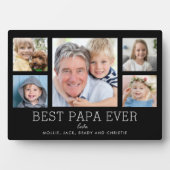 パパ祖父の孫フォトコラージュ フォトプラーク (正面)