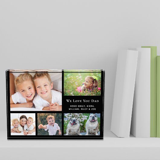 パパ私たちはブラックあなたを愛 フォトブロック