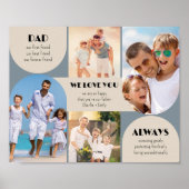 パパ私たちは常にあなたを愛モダンする4写真 ポスター (正面)