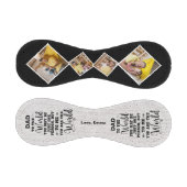 パパ私にあなたは世界カスタム4写真コラージュ 野球ボール (パネル)