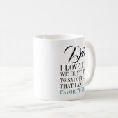 パパ私はお気に入りのお父さんの日のマグカップ コーヒーマグカップ (正面右)