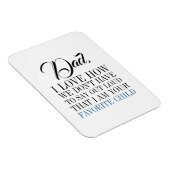 パパ私はお気に入りのお父さんの日磁石 マグネット (右側)