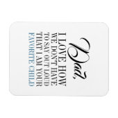 パパ私はお気に入りのお父さんの日磁石 マグネット (横)