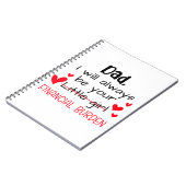 パパ私は常にあなたの小さな女の子、金融 ノートブック (左側)