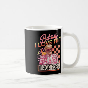 パパ私は彼を愛するMaga 2024ドナルドトランプ戻り4th O コーヒーマグカップ