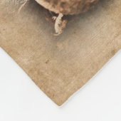 パパ私は息子にあなたを愛することを約束する フリースブランケット (角)