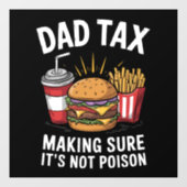 パパ税が毒父の日でないことを確認 ウィンドウサイン (シート)