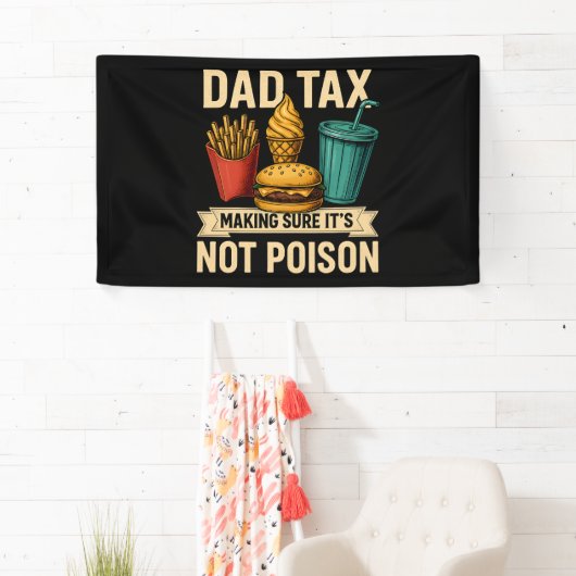 パパ税が毒父の日でないことを確認 横断幕 (インサイチュ)