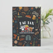 パパ税が父の日の贈り物に毒でないことを確認する 招待状 (スタンド正面)