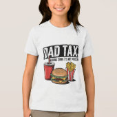 パパ税その毒殺の父の日を確認する_1 トライブレンドＴシャツ (正面)