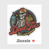 パパ税で毒スケルトンじゃないかどうか確認する シール (シート)