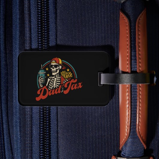 パパ税で毒スケルトンじゃないかどうか確認する ラゲッジタグ (裏面インサイチュ2)