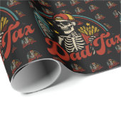 パパ税で毒スケルトンじゃないかどうか確認する ラッピングペーパー (ロールコーナー)