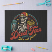 パパ税で毒スケルトンじゃないかどうか確認する 薄葉紙 (クラフト)