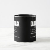 パパ税の定義の父の日おもしろい父クール マグカップ (中央)