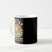 パパ税の毒神父のおもしろい確認 コーヒーマグカップ (正面左)