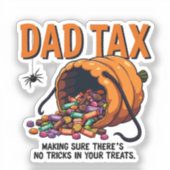 パパ税手品のないようにすること シール (正面)