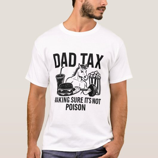 パパ税毒抜きTシャツ Tシャツ (正面)