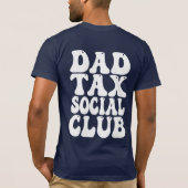 パパ税金ソーシャルクラブ Tシャツ (裏面)