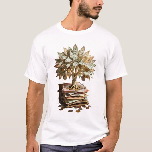 パパ税金徴収Tシャツ、毎日徴収 Tシャツ (正面)