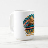 パパ税金集金人Tシャツ コーヒーマグカップ (正面左)