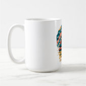パパ税金集金人Tシャツ コーヒーマグカップ (左)