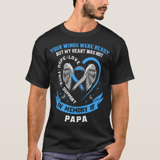 パパ糖尿病アワレの1型記憶記憶 Tシャツ (正面)