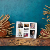 パパ素晴らしあなたはコラージュ父の日 フォトプラーク (側面)