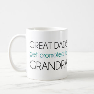 パパ素晴らしがおじいちゃんに昇進 コーヒーマグカップ