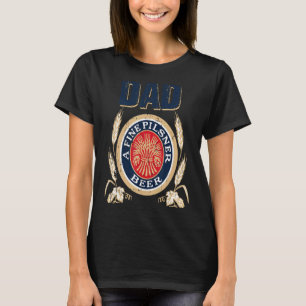 パパ素晴らしとビールの飲みパパ Tシャツ