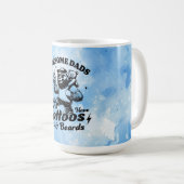 パパ素晴らしにはタトゥーとベーアードがある コーヒーマグカップ (正面右)