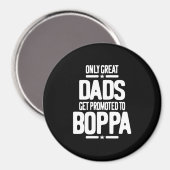 パパ素晴らしのみBoppaに昇格 マグネット (正面/裏面)