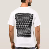 パパ素晴らしのアフリカ美術 Tシャツ (裏面)