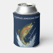 パパ素晴らしの子の名前の反転 缶クーラー (缶裏面)