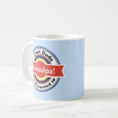 パパ素晴らしはおじいちゃんに昇進する コーヒーマグカップ (正面左)