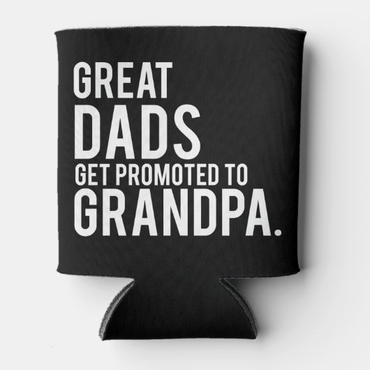 パパ素晴らしはおじいちゃんに昇進 缶クーラー (正面)