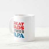 パパ素晴らしはパパサザングランドパを推進 コーヒーマグカップ (正面左)