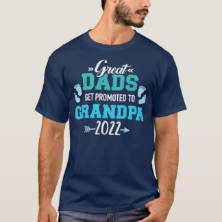 パパ素晴らしは2022年おじいちゃんに昇進 Tシャツ