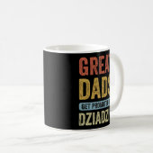 パパ素晴らしはDziadziuポーランドグランドパに昇進する コーヒーマグカップ (正面右)