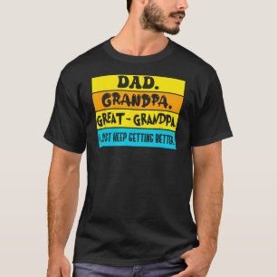パパ素晴らしグランドパIは保Bを取得 Tシャツ