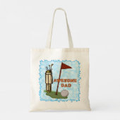 パパ素晴らしゴルフトートバッグ トートバッグ (裏面)