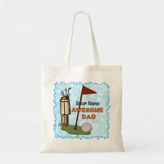 パパ素晴らしゴルフトートバッグ トートバッグ (正面)