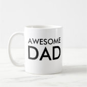 パパ素晴らしマグ |父の日贈り物 コーヒーマグカップ (左)