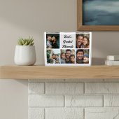 パパ素晴らしモーメント写真ブロック フォトブロック