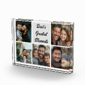 パパ素晴らしモーメント写真ブロック フォトブロック (右)