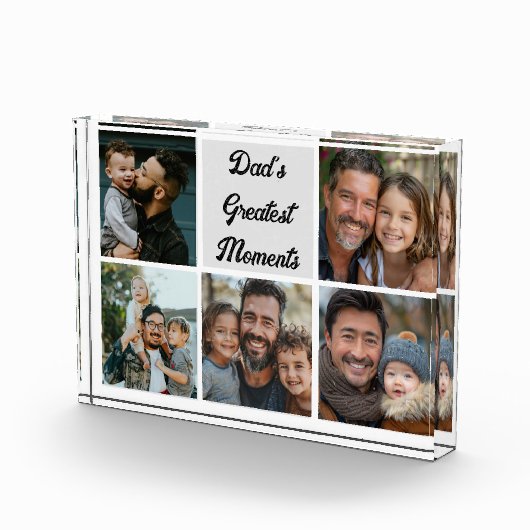 パパ素晴らしモーメント写真ブロック フォトブロック (右)