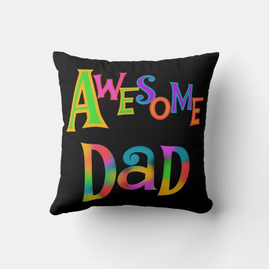 パパ素晴らしTシャツとギフト クッション (裏面)