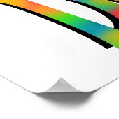 パパ素晴らしTシャツとギフト ポスター (角)