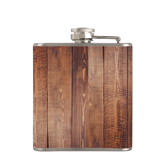 パパ素朴男の神話レジェンドウッドパイログラフィー フラスク (裏面)