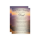 パパ記念碑の喪失 カード (正面/裏面インサイチュ)